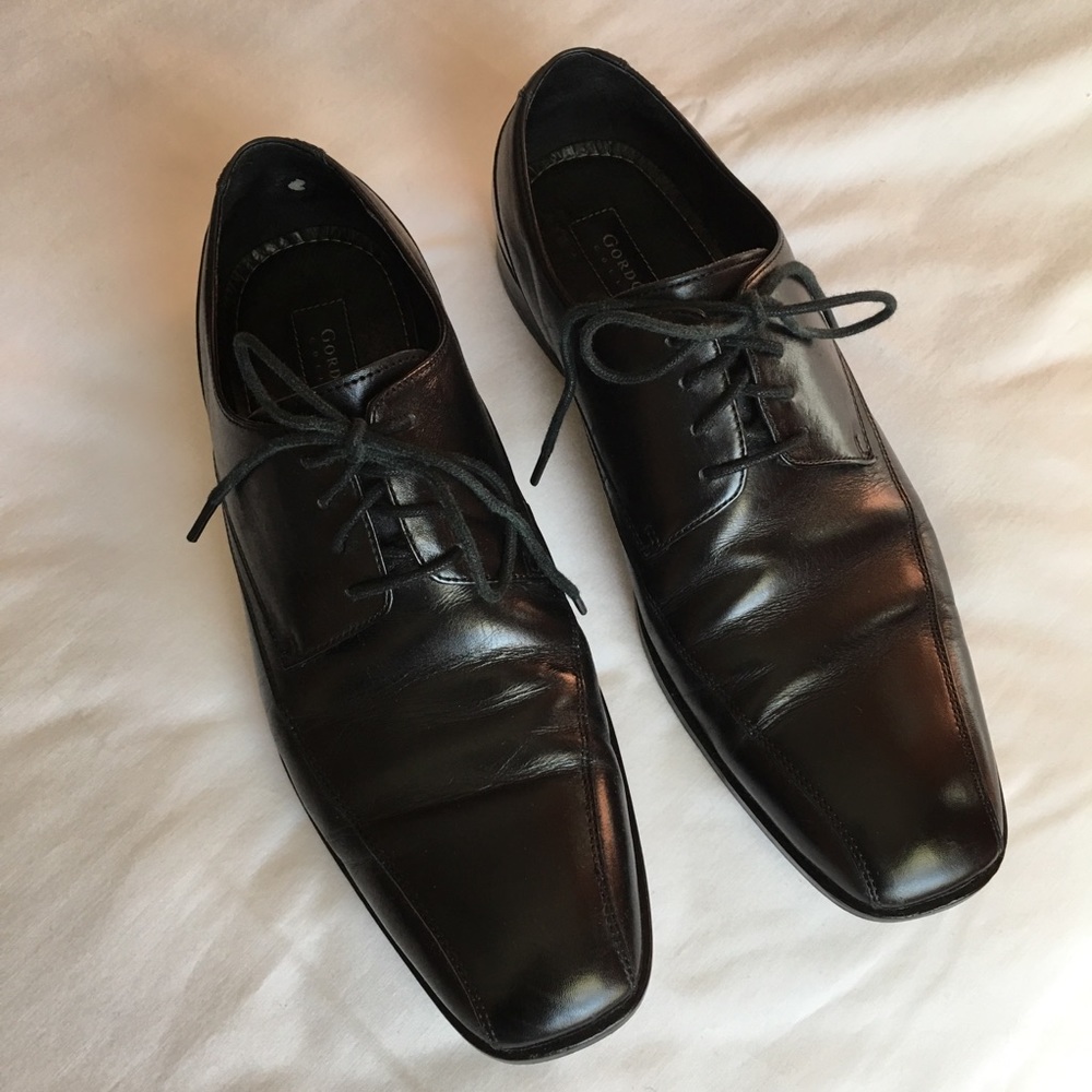 GORDON RUSH Men’s Leather Dress Shoes, Size 8